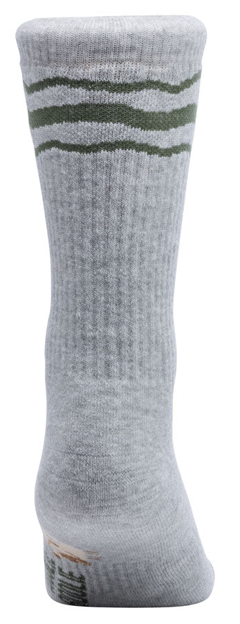 Load image into Gallery viewer, Teravail Stripe Wool Sock - 6", Heather Gray, X-Large