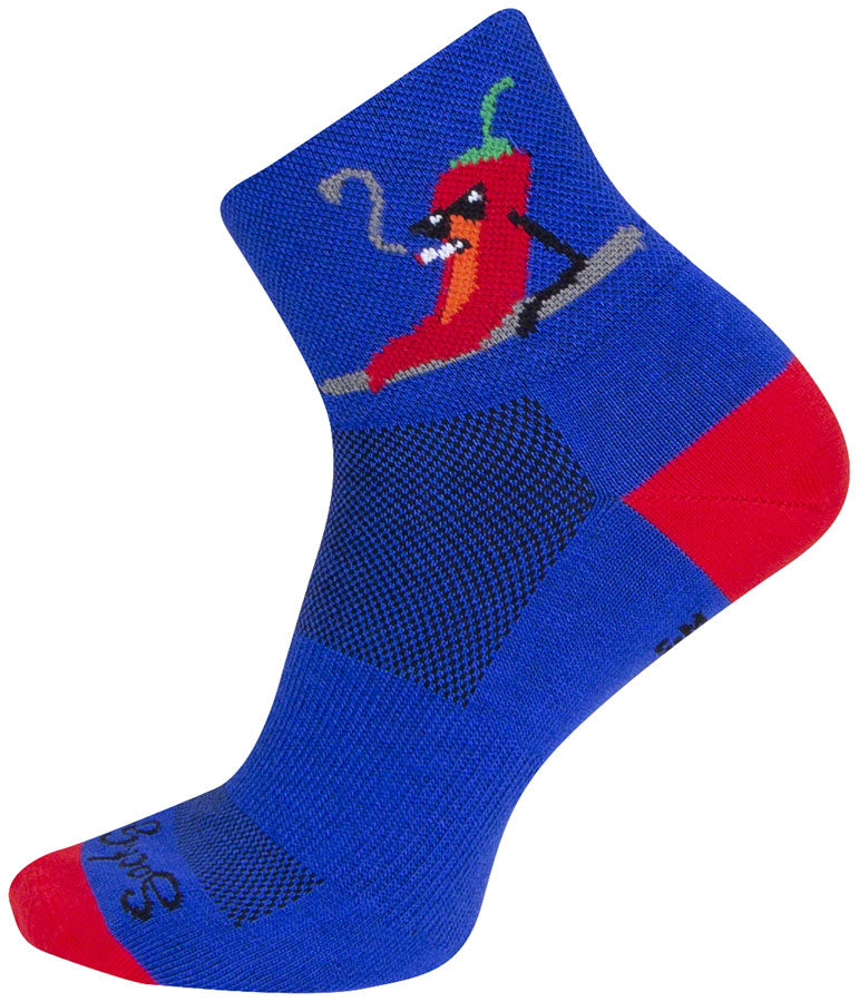 Load image into Gallery viewer, SockGuy Classic Smokin' HotSocks - 3", Large/X-Large