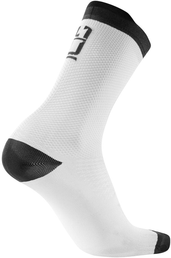 Load image into Gallery viewer, SIDI Nitiidus Socks - White/Black, 18cm, Fits Sizes 44-46