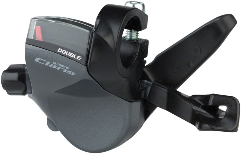 Load image into Gallery viewer, Shimano Claris SL-R2000 Double (2x) Left Flat Bar Shifter