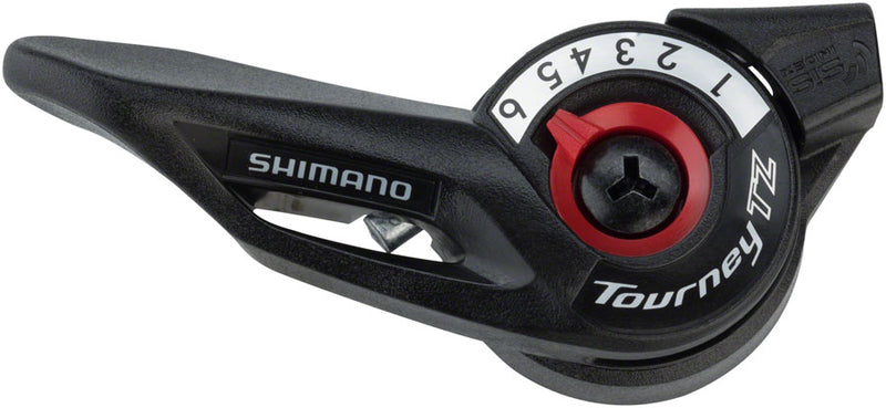 Load image into Gallery viewer, Shimano-Right-Shifter-6-Speed-Thumb-SL0312-Bicycle-Shifter-Flat-Bar-Right