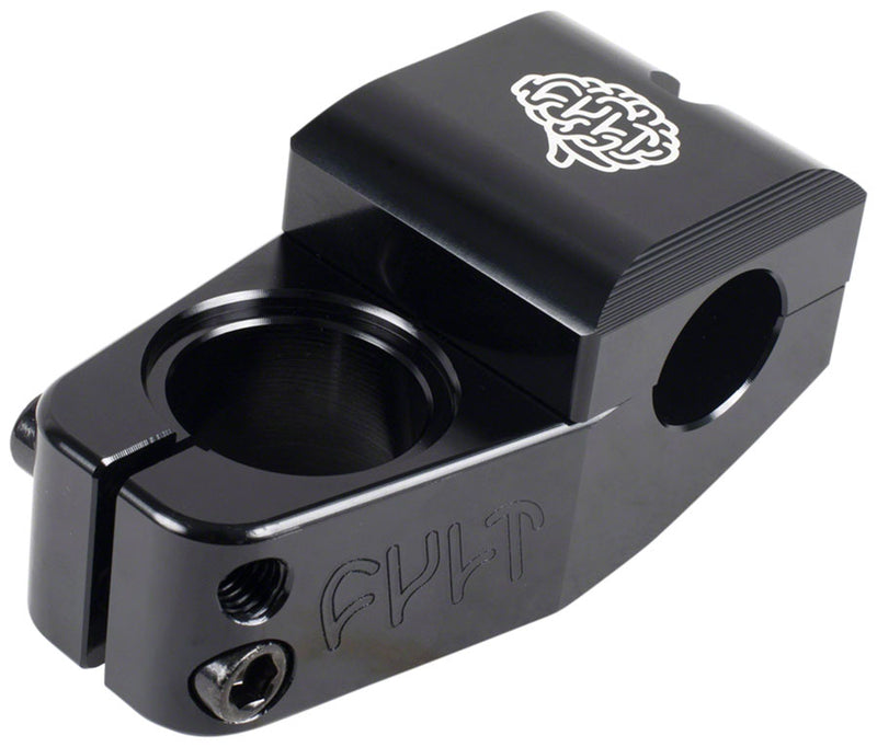 Load image into Gallery viewer, Cult Max Vu Stem Clamp 22.2 Reach 43mm Rice 3.6 in 6061 Black Aluminum BMX Bike