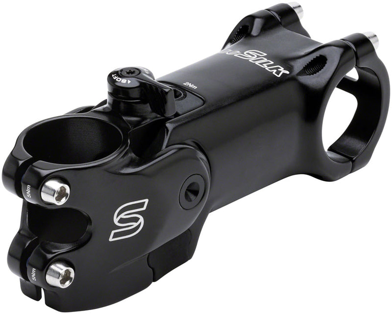 Load image into Gallery viewer, Cane Creek eeSilk Stem Length 80mm Clamp 31.8mm +6/-6 1 1/8 in Black Aluminum