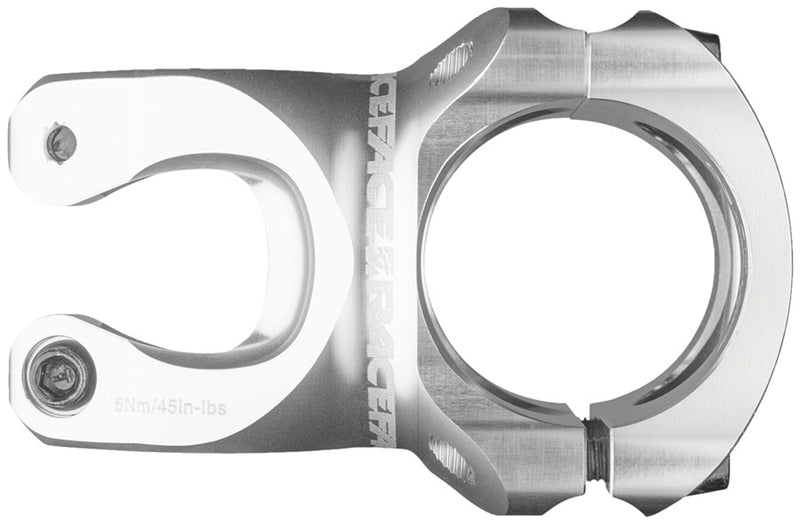 Load image into Gallery viewer, RaceFace Turbine R 35 Stem 32mm Clamp 35mm +/-0 Deg 1 1/8 in Silver Aluminum MTB