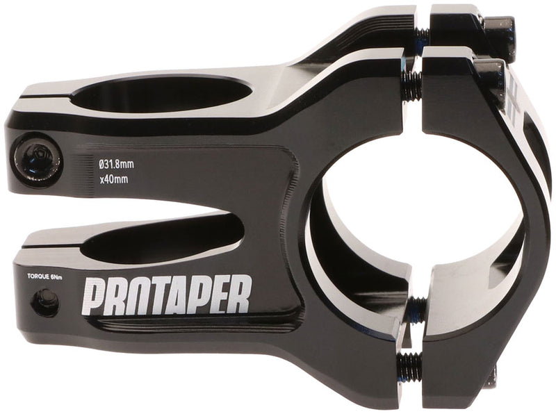 Load image into Gallery viewer, ProTaper Vice Trail Stem - 40mm, 31.8mm Clamp, +/-0, 1 1/8", Aluminum, Black