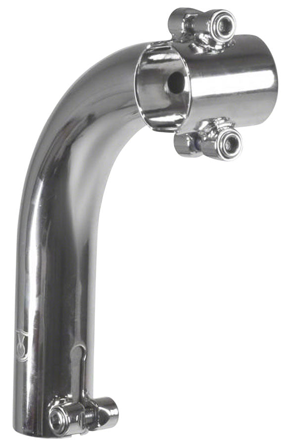Load image into Gallery viewer, Velo Orange Cigne Stem Length 70mm Clamp 31.8mm Polished Silver Aluminum Road