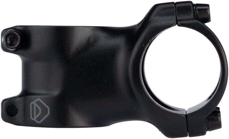 Load image into Gallery viewer, Dimension Trail Stem 45mm Clamp 31.8mm +/-6 Deg 1 1/8 in Blk Aluminum Mountain