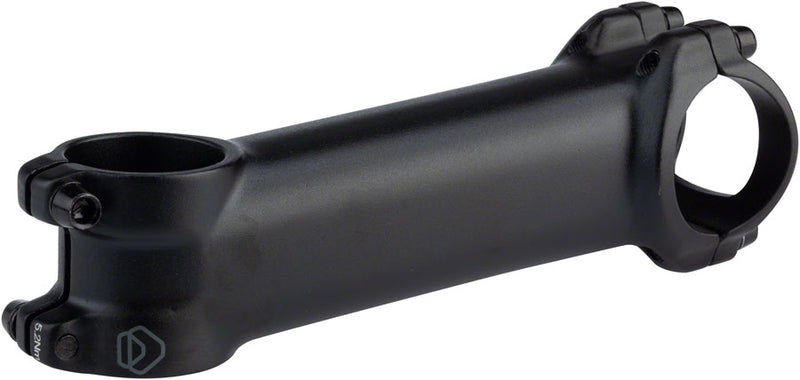 Load image into Gallery viewer, Dimension Trail Stem Length 110mm Clamp 31.8mm +/-6 Deg 1 1/8 in Black Aluminum