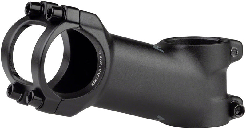 Load image into Gallery viewer, MSW 17 Stem Length 80mm Clamp 31.8mm +/-17 Steerer 1 1/8 in Black Aluminum MTB