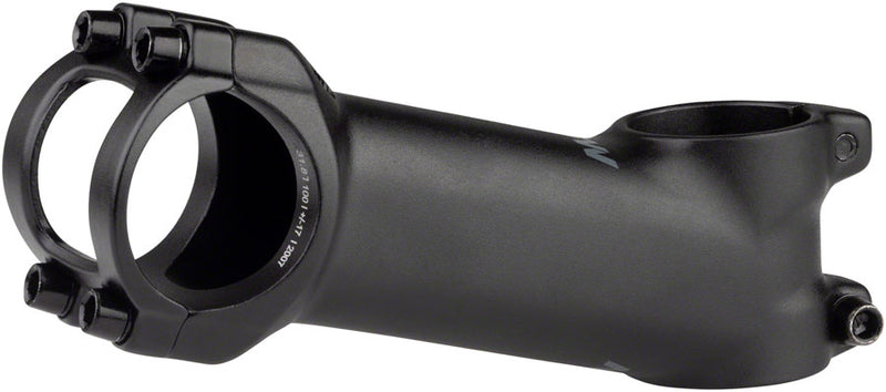 Load image into Gallery viewer, MSW 17 Stem Length 100mm Clamp 31.8mm +/-17 Deg 1 1/8 in Black Aluminum MTB