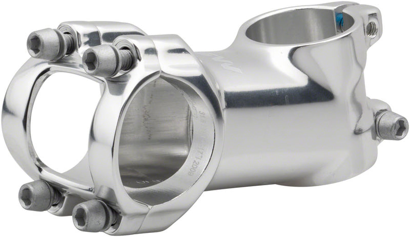 Load image into Gallery viewer, MSW 17 Stem Length 70mm Clamp 31.8mm +/-17 Deg 1 1/8 in Silver Aluminum MTB