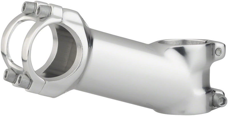 Load image into Gallery viewer, MSW 17 Stem Length 90mm Clamp 31.8mm +/-17 Deg 1 1/8 in Silver Aluminum MTB
