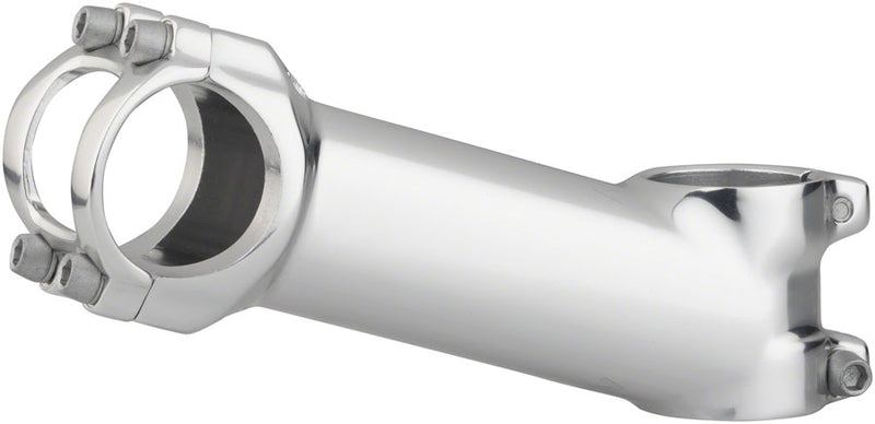 Load image into Gallery viewer, MSW 17 Stem Length 110mm Clamp 31.8mm +/-17 Deg 1 1/8 in Silver Aluminum MTB