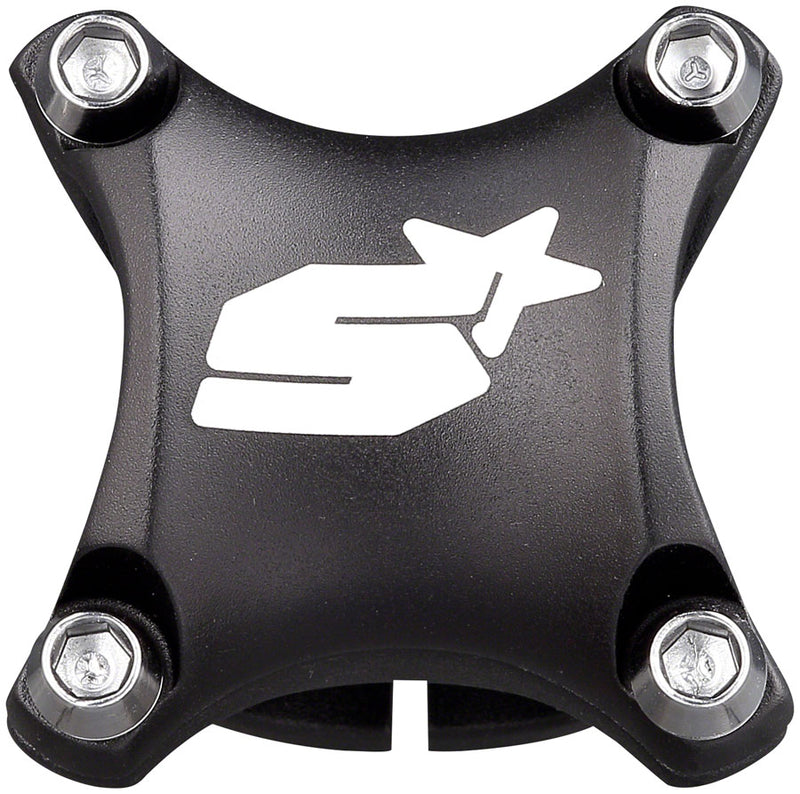 Load image into Gallery viewer, Spank Spike Race 2 Stem Length 35mm Stem Clamp 31.8 +/-0 Rise Black Aluminum MTB