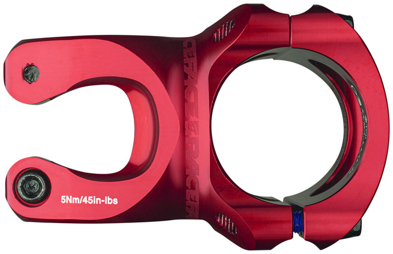 Load image into Gallery viewer, RaceFace Turbine R 35 Stem 40mm Clamp 35mm +/-0 Deg 1 1/8 in Red Aluminum MTB