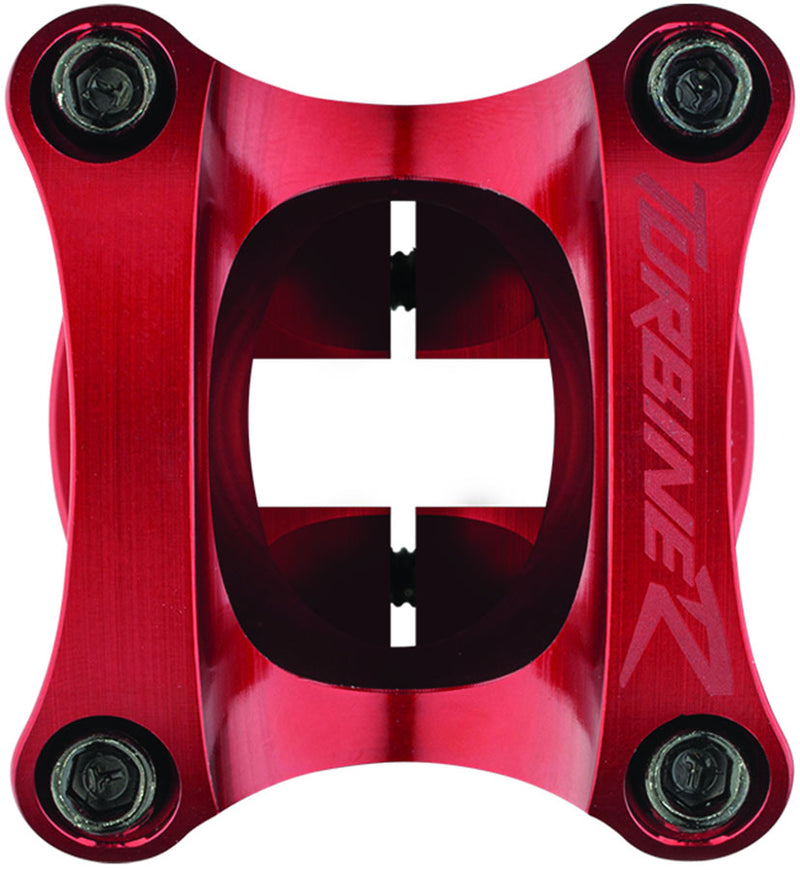 Load image into Gallery viewer, RaceFace Turbine R 35 Stem 40mm Clamp 35mm +/-0 Deg 1 1/8 in Red Aluminum MTB