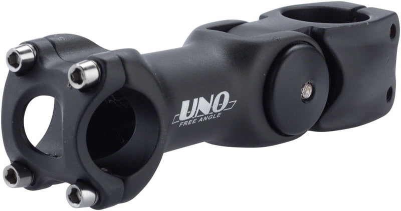 Load image into Gallery viewer, KAluminum 820 Stem 110mm 25.4mm Clamp Adj. 1 1/8 in Black Aluminum MTB Road