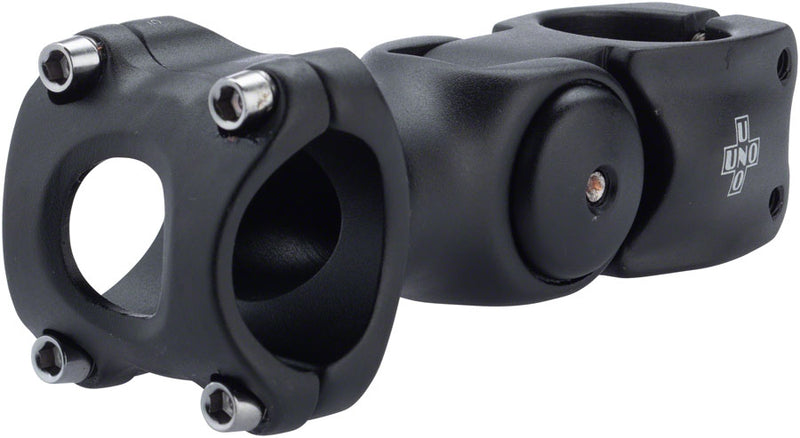 Load image into Gallery viewer, KAluminum 820 Stem 95mm Clamp 31.8mm Adjustable Steerer 1 1/8 in Black Aluminum