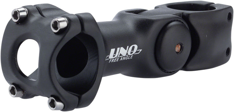 Load image into Gallery viewer, KAluminum 820 Stem 110mm 31.8mm Clamp Adj. 1 1/8 in Black Aluminum MTB Road