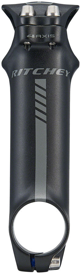 Ritchey Comp 4-Axis Stem 110 mm 31.8mm Clamp +/-6 Deg 1 1/8 in Aluminum Black