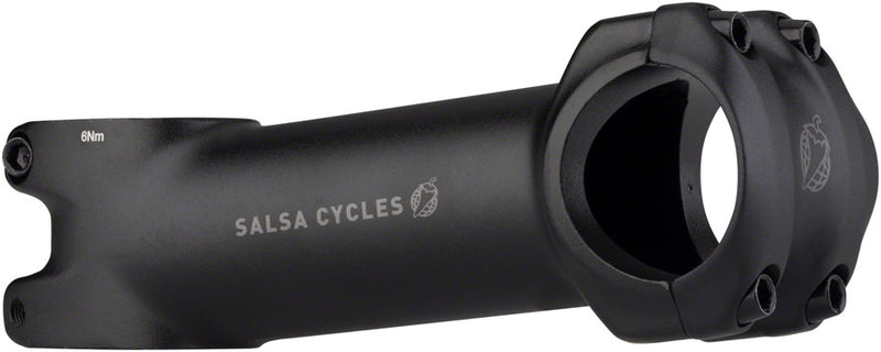Load image into Gallery viewer, Salsa Guide Stem Length 100mm Clamp 31.8mm +/-6 Steerer 1 1/8 in Black Aluminum