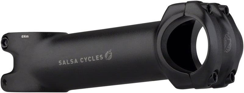Load image into Gallery viewer, Salsa Guide Stem Length 110mm Clamp 31.8mm +/-6 Steerer 1 1/8 in Black Aluminum