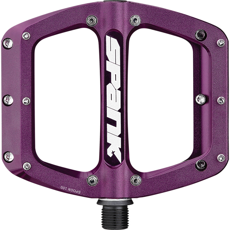 Load image into Gallery viewer, Spank SPANK SPOON PEDALS 110mm Purple