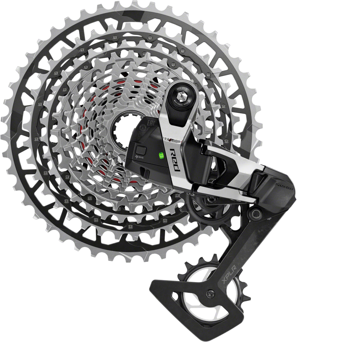 SRAM RED XPLR 1x 13-Speed Gravel Drivetrain Bundle with XG-1391 Casset – 365 Cycles