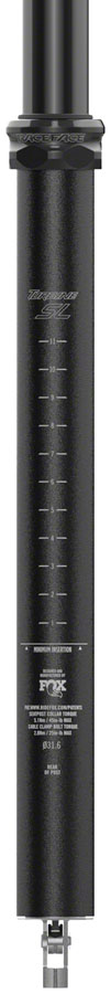 Load image into Gallery viewer, RaceFace Turbine R Dropper Seatpost - 31.6, 200mm Travel, Black