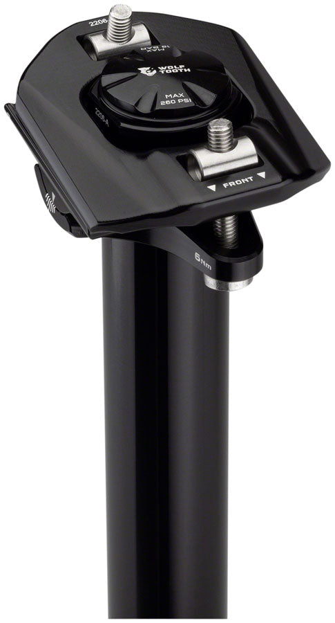 Load image into Gallery viewer, Wolf Tooth Resolve Dropper Seatpost - 30.9, 160mm Travel, Black, Rev 1