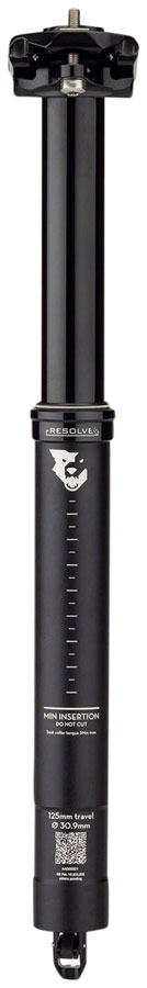 Load image into Gallery viewer, Wolf-Tooth-Dropper-Seatpost-125-mm-Aluminum-DRST0233-MTB-Dropper-Seatpost