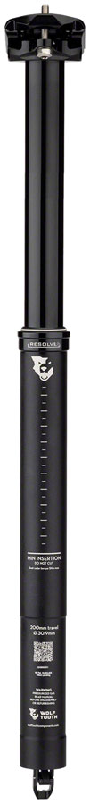 Load image into Gallery viewer, Wolf-Tooth-Dropper-Seatpost-200-mm-Aluminum-DRST0235-MTB-Dropper-Seatpost