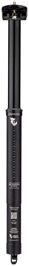 Load image into Gallery viewer, Wolf-Tooth-Dropper-Seatpost-200-mm-Aluminum-DRST0231-MTB-Dropper-Seatpost
