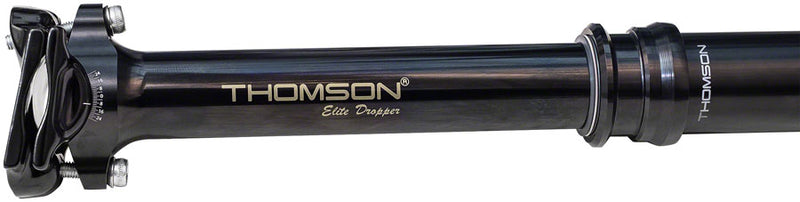 Load image into Gallery viewer, Thomson Covert Elite Dropper Seatpost - 30.9, 125mm, Black, Internal