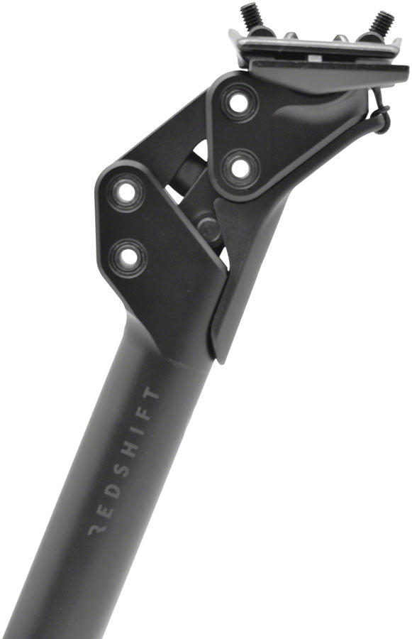 Load image into Gallery viewer, Redshift Sports ShockStop Pro Race Suspension Seatpost - 27.2 x 350mm, 20mm Travel, Aluminum, Black