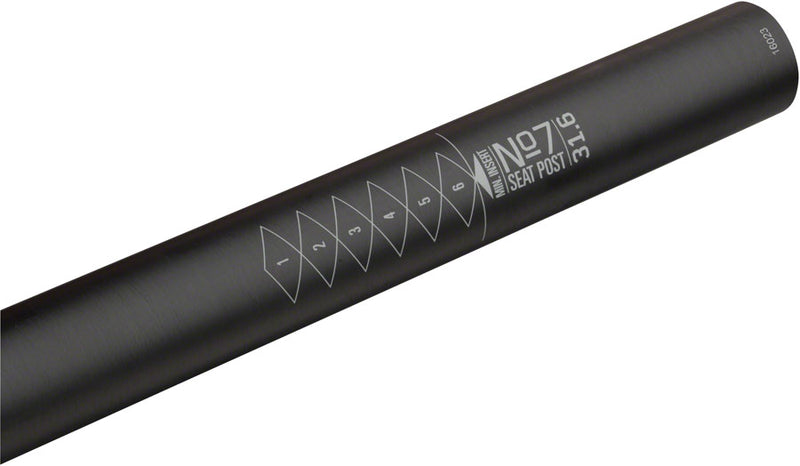Load image into Gallery viewer, WHISKY No.7 Carbon Seatpost - 31.6 x 400mm, 18mm Offset, Matte Carbon