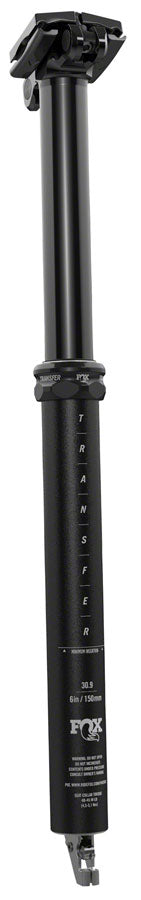 Load image into Gallery viewer, FOX-Dropper-Seatpost-125-mm-Aluminum-ST5654-MTB-Dropper-Seatpost