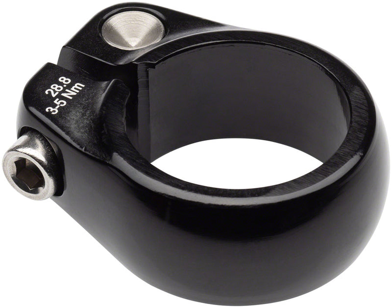 Load image into Gallery viewer, Salsa Lip-Lock Seatpost Clamp - 28.8mm, Bolt-On, Black