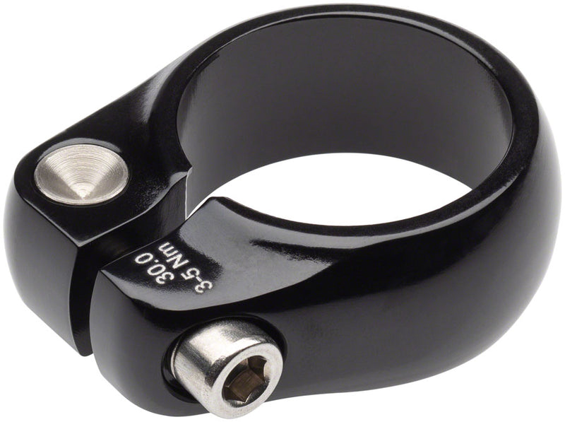 Load image into Gallery viewer, Salsa Lip-Lock Seatpost Clamp - 30.0mm, Bolt-On, Black