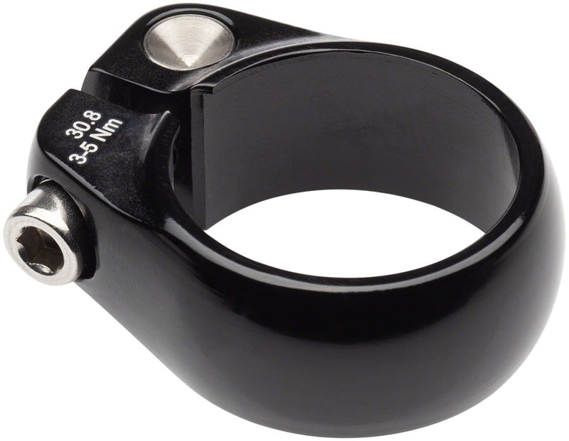 Load image into Gallery viewer, Salsa Lip-Lock Seatpost Clamp - 30.8mm, Bolt-On, Black