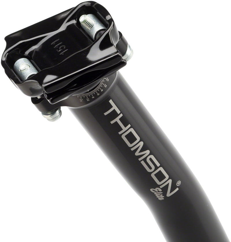 Load image into Gallery viewer, Thomson Elite Setback Seatpost, 30.9 x 367, Black