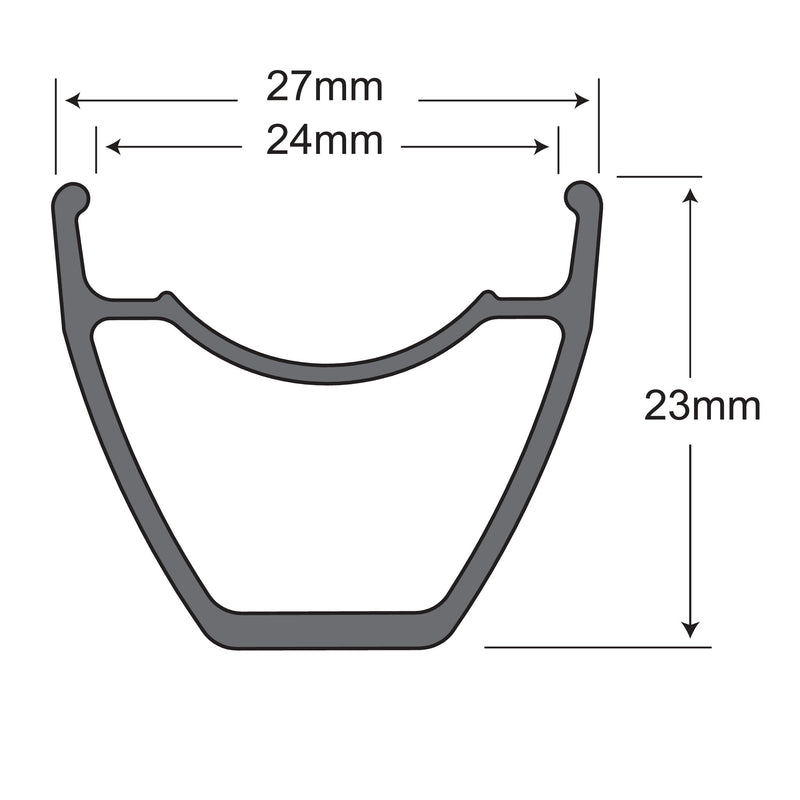 Load image into Gallery viewer, Sun Ringle Helix TR27 SL Rim - 29", Disc, Black, 32H