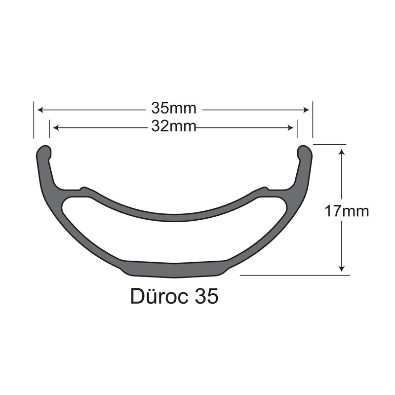 Load image into Gallery viewer, Sun Ringle Duroc 35 Rim - 29", Disc, Black, 32H