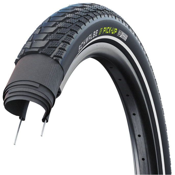 Load image into Gallery viewer, Schwalbe Pick-Up Performance Super Defense 26x2.6 Wire TPI 65 Bk/Blk