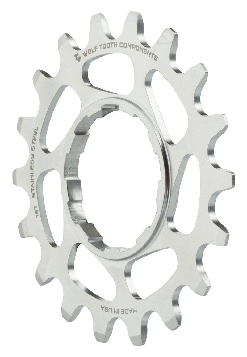 Load image into Gallery viewer, Wolf Tooth Single Speed Stainless Steel Cog - 17t, Compatible with 3/32" Chains