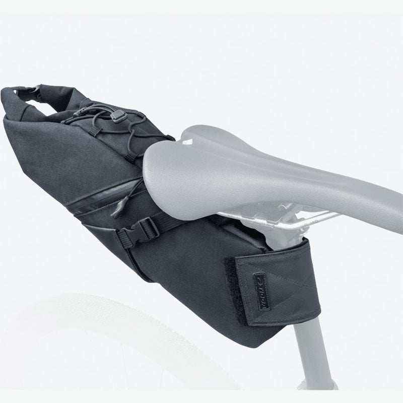 Load image into Gallery viewer, Tioga ADV Seat Bag Black 17.3x4x5.1in Velcro Straps