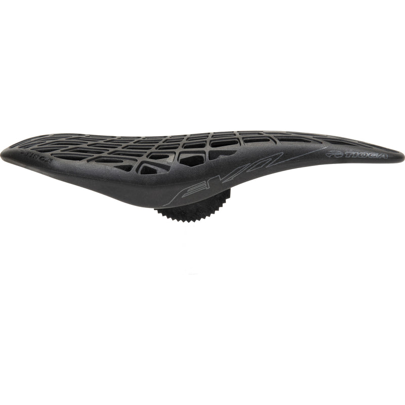 Load image into Gallery viewer, Tioga D-Spyder S-Spec BMX Seat - Black 145mm Width Lightweight Pivotal