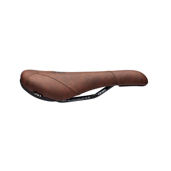 Load image into Gallery viewer, Title JS1 Saddle, CrMO Rails, Dark Brown