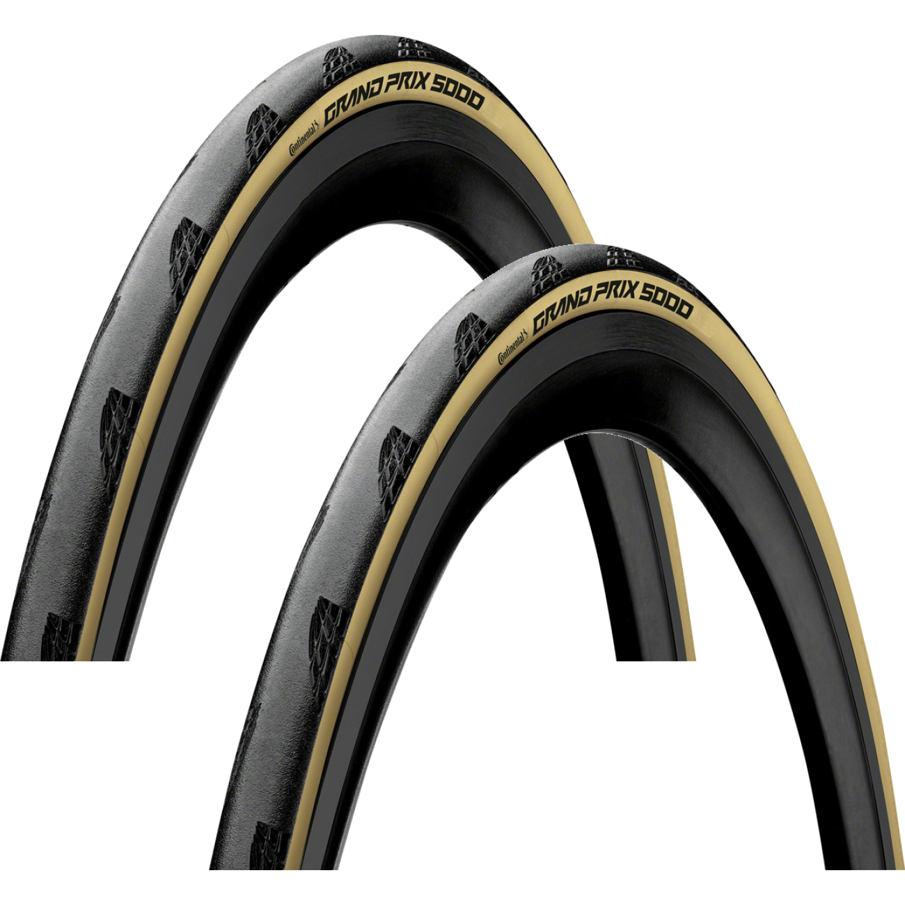 Pack of 2 Continental Grand Prix 5000 Tire - 700 x 28, Clincher