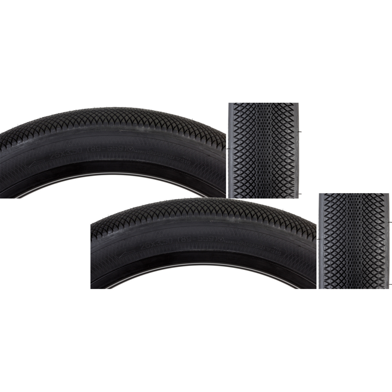Load image into Gallery viewer, Sunlite-Baja-26-in-3.5-Wire-TIRE1447PO2-Wire-Bead-Tires